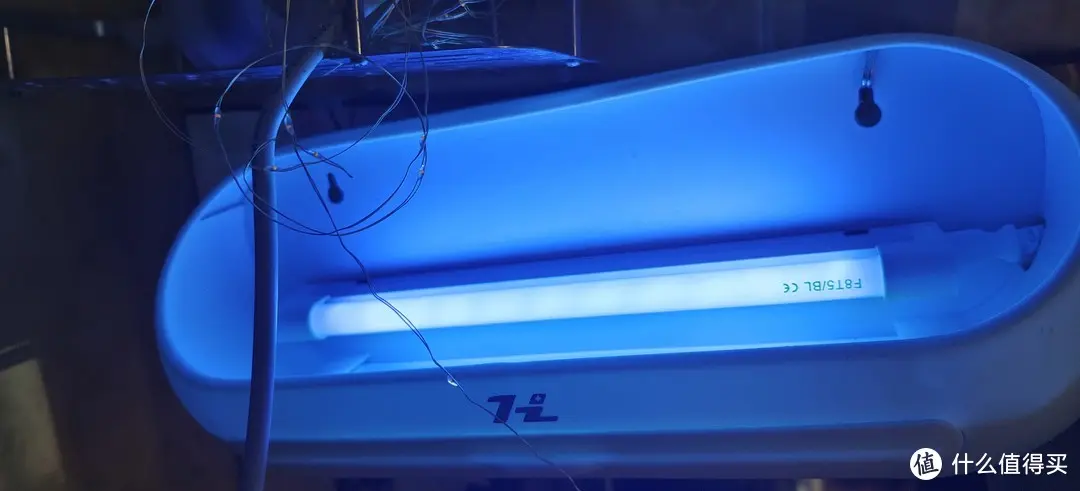 紫外光灭蚊灭虫灭苍蝇?还是工厂级专业设备好(含说明书)灯餐厅饭店用粘捕式诱虫壁挂杀蚊子商铺挂墙